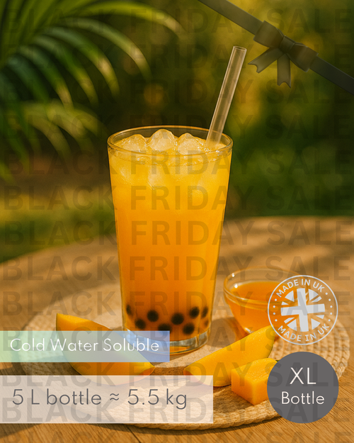 Mango Syrup (5L) – For Bubble Tea, Cocktails, Mocktails, Smoothies & Desserts