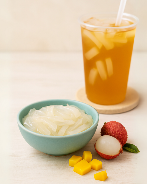 LYCHEE COCONUT Jelly (3.8kg tub)