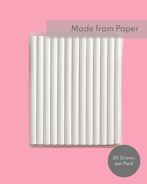 45% OFF - Chunky Paper Straws - 1.2x21cm / 1500 PC