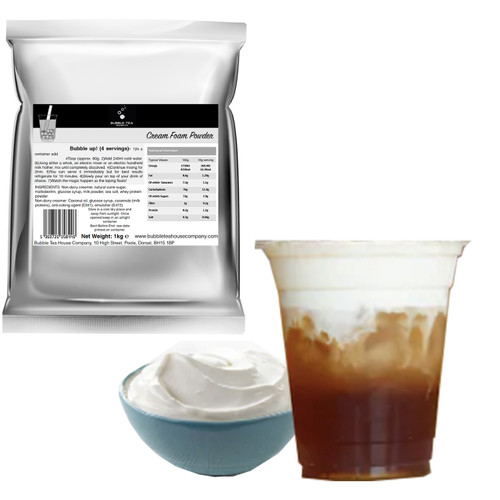 Premium Cream Foam Powder - Topping for Bubble Tea 1kg