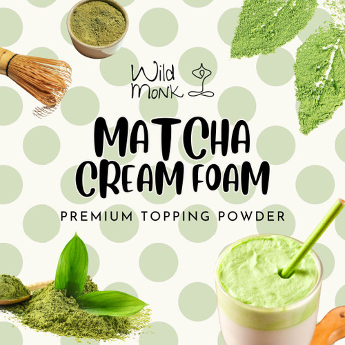 1kg Premium Matcha Cream Foam Powder - Topping for Bubble Tea