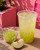 Case of 4 - 3.2kg GREEN APPLE Popping Boba Juice Pobbles for Bubble Tea