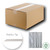 2000 x Chunky PAPER Straws - Individually Wrapped 1.2x21cm (40 packs x 50 straws)