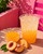 Case of 4 - 3.2kg PEACH Popping Boba Juice Pobbles for Bubble Tea