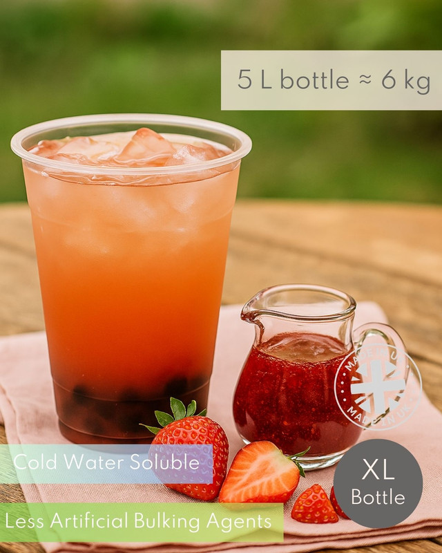 Strawberry syrup 5L