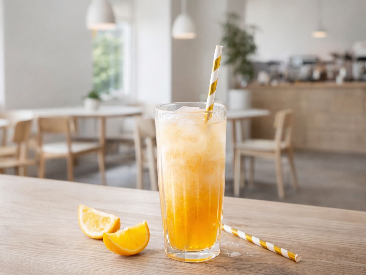 Foam top dirty soda and topped specialty drinks for coffee shops and restaurants