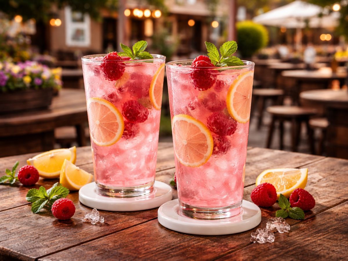 Refreshers with syrup for coffee shops and restaurants