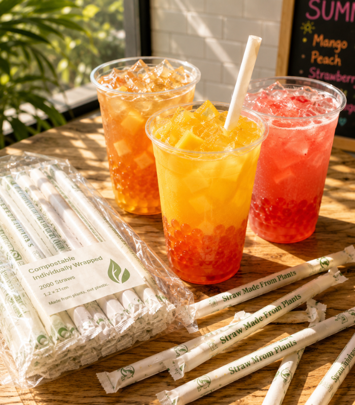 Chunky Bubble Tea Straws Birthday Sale Drop 2