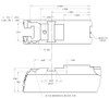 Kensight Kensight Target 1911 Sights White Dot with with Beveled Blade - Fits Bomar BMCS  Sight Dovetail Cut