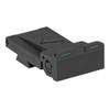Kensight Kensight Fully adjustable bar-dot-bar tritium rear sight fits Bo-Mar BMCS Cut, rounded blade w/serrations