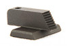 Heinie Cross Dovetail Serrated Black Front Sight .330x65