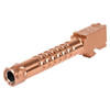 ZEV ZEV Optimized Match Barrel For Glock 19, Gen1-5, 1/2X28 Threading, Bronze