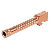 ZEV ZEV Optimized Match Barrel For Glock 17, Gen1-3, 1/2X28 Threading, Bronze