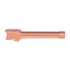ZEV ZEV Pro Match Barrel For Glock 17, Gen 1-4, 1/2X28 Threading, Bronze