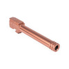 ZEV ZEV Pro Match Barrel For Glock 17, Gen 1-4, 1/2X28 Threading, Bronze