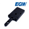 EGW RED DOT SIGHT MOUNT FOR SMITH AND WESSON (S&W) REVOLVER (FITS TRIJICON RMR / SRO, HOLOSUN 407C / 507C)