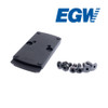 EGW Red Dot Sight Mount for PSA Dagger With RMR Cut (fits Burris FastFire, Docter, Viridian RFX25)