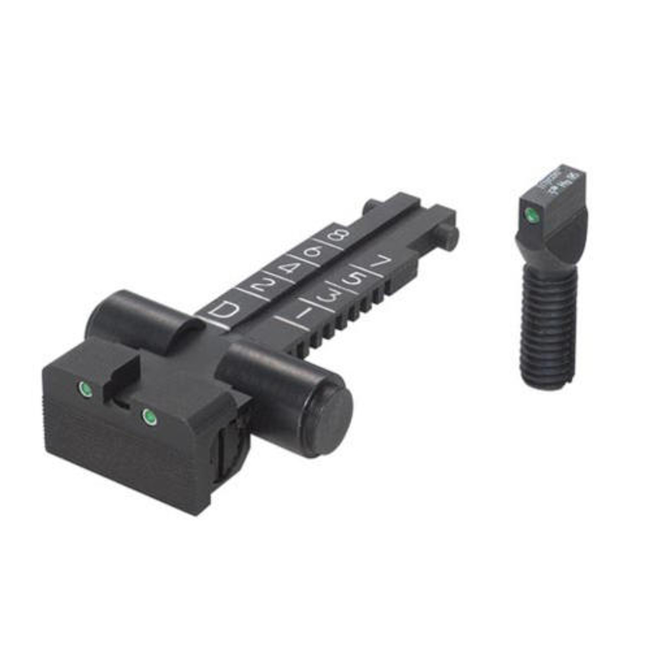 Kensight Kensight AK 47 Sight Set - Adjustable Tangent Tritium Night Sights 100m-800m