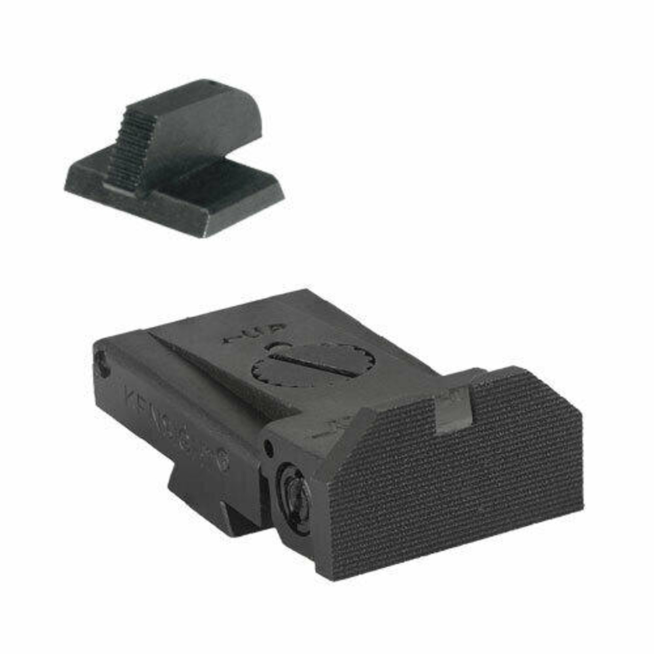 Kensight Kensight Fully adjustable rear sight fits LPA TRT cut, beveled blade with full serrations