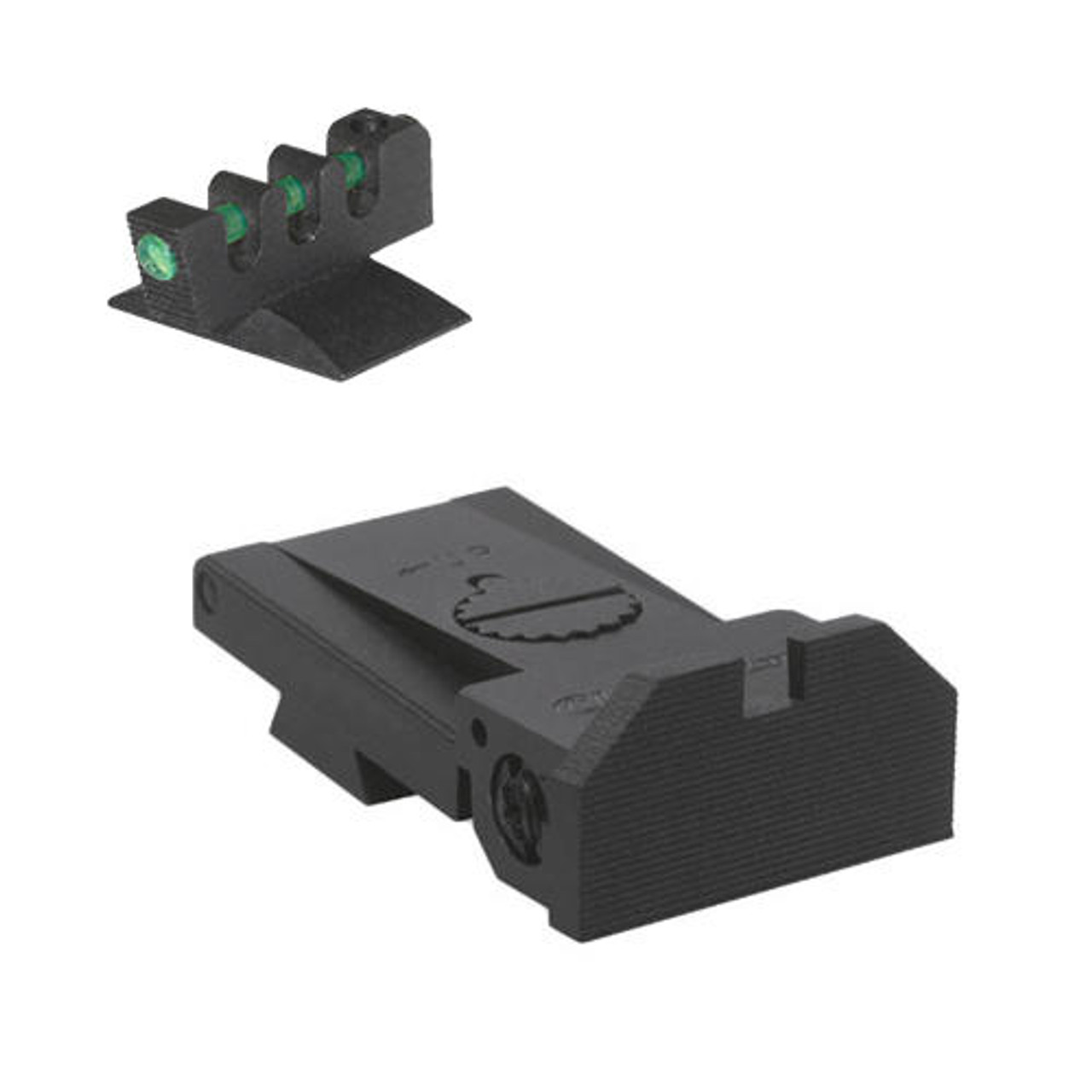 Kensight Kensight Target 1911 Sights Deep Notch with Beveled Blade - Fits Bomar BMCS  Sight Dovetail Cut