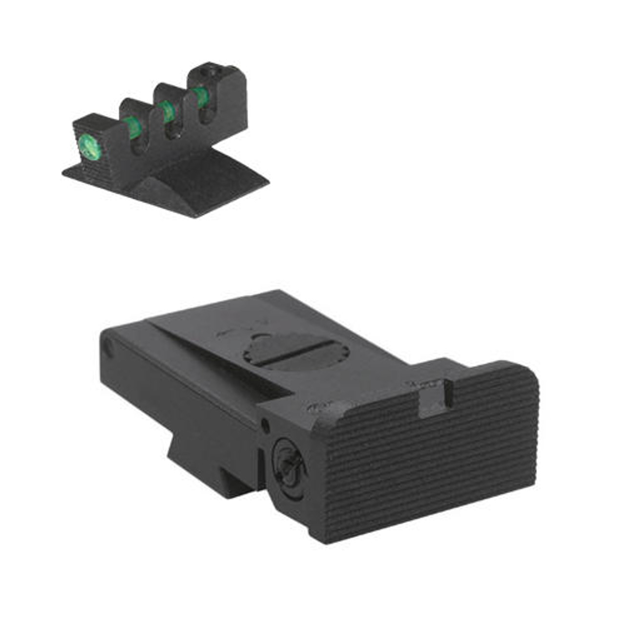 Kensight Kensight Target 1911 Sights Rear Sight with Rounded Blade - Fits LPA TRT  Sight Dovetail Cut