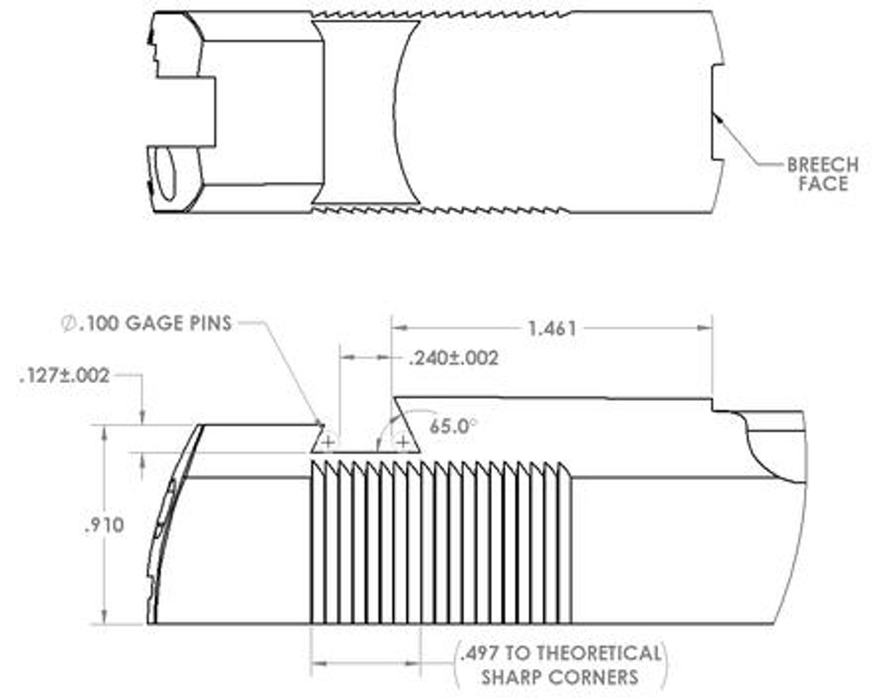 Kensight Kensight DAS 1911 Sights Adjustable Rear Combat Sight, Recessed Blade - Fits Novak LoMount  Sight Dovetail Cut