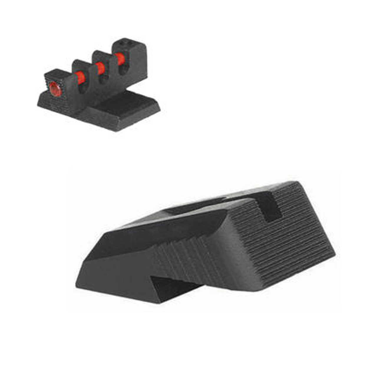 Kensight Kensight DFS 1911 Sights Fixed Rear Combat Sight, Serrated Blade - Fits Novak LoMount  Sight Dovetail Cut