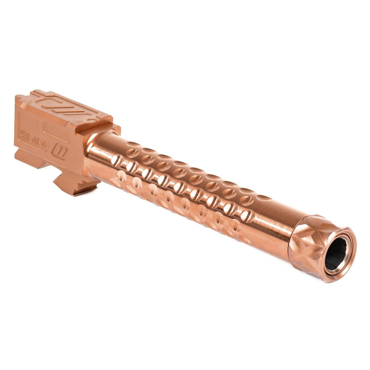 ZEV ZEV Optimized Match Barrel For Glock 17, Gen1-3, 1/2X28 Threading, Bronze