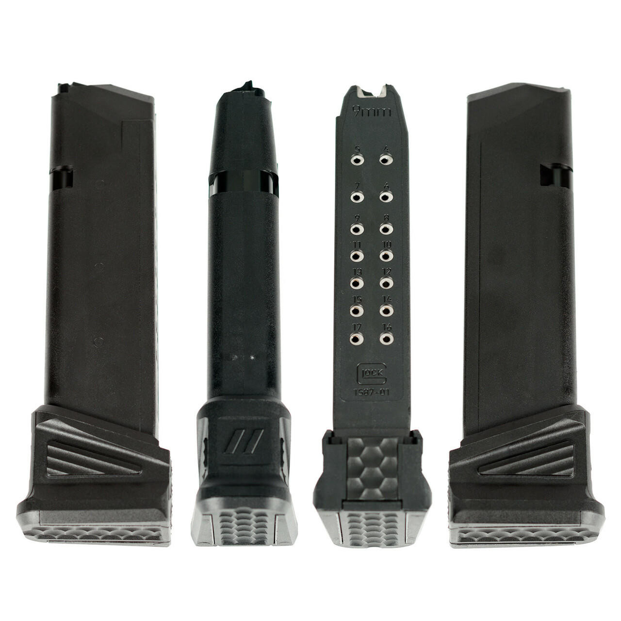 ZEV ZEV Polymer Glock Basepad - Black