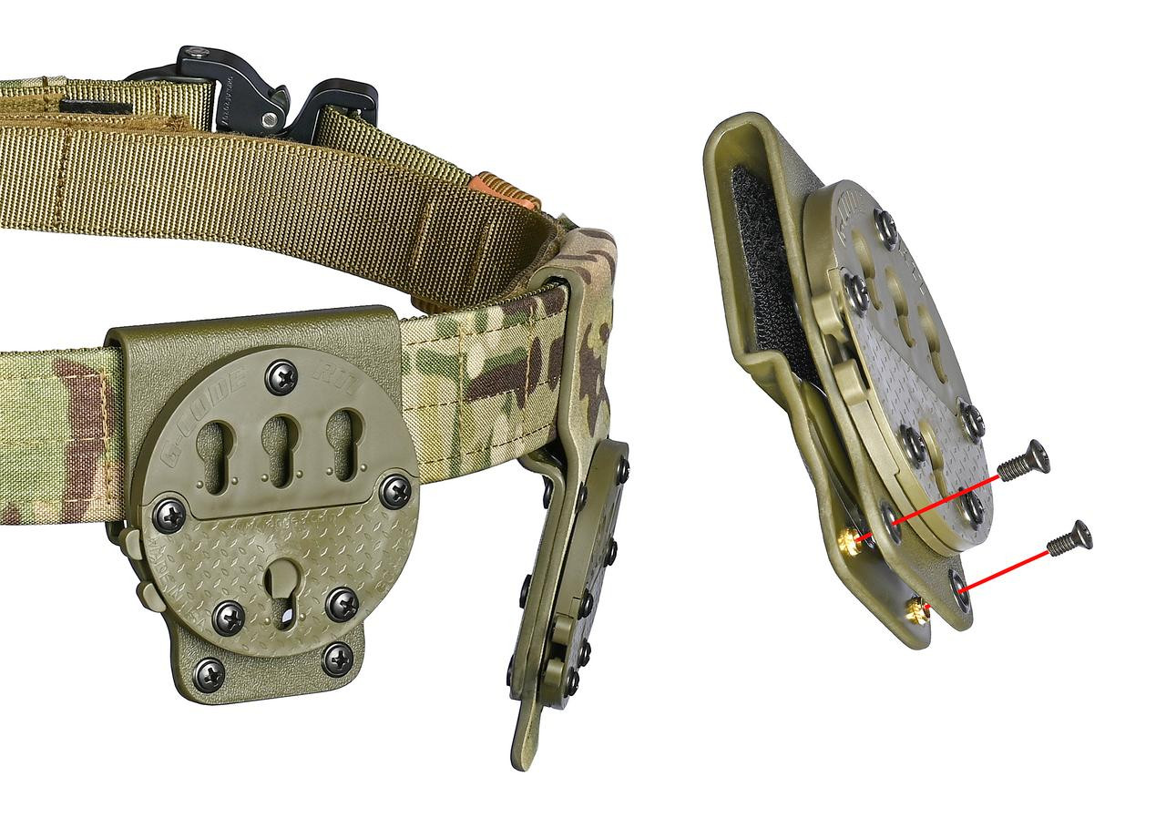 G-CODE GCA90 - RTI Rotating Tactical Belt Mount