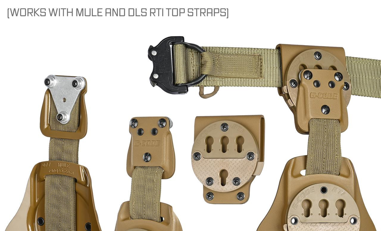 G-CODE GCA90 - RTI Rotating Tactical Belt Mount