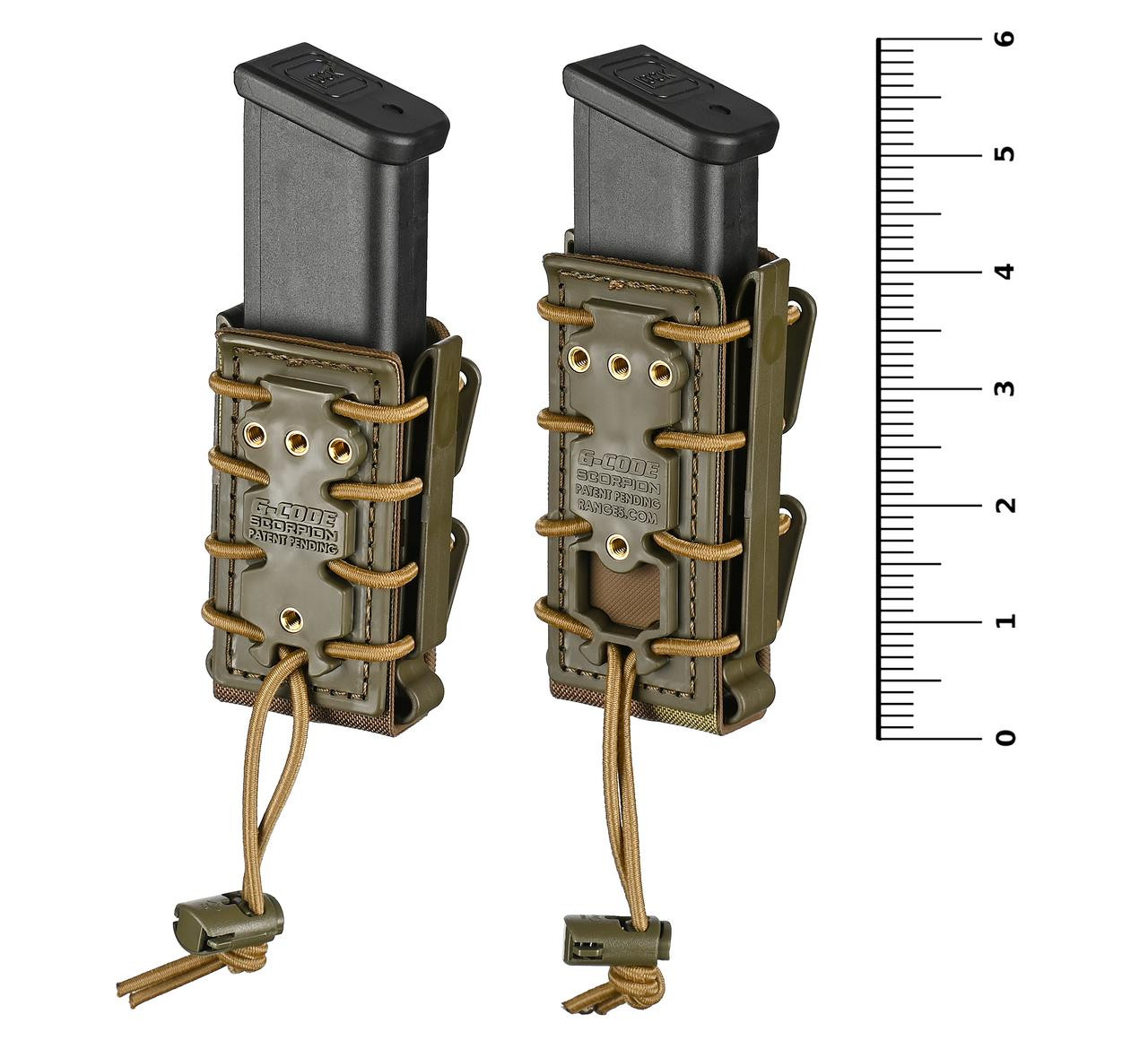 G-CODE TALL - Soft Shell Scorpion Pistol Magazine Carrier