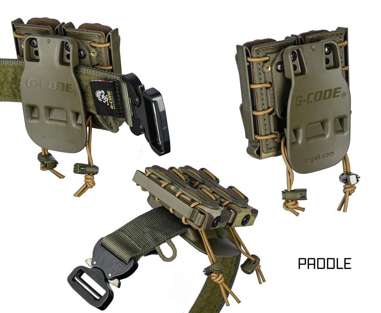 G-CODE Soft Shell Pistol Double Mag Carrier