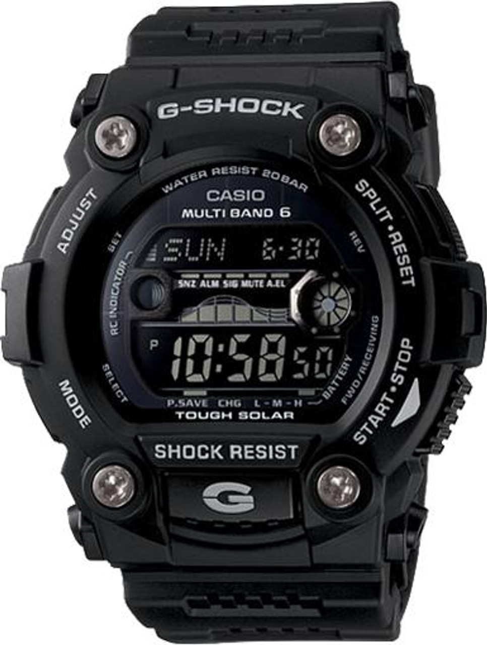 CASIO G-SHOCK ATOMIC-SOLAR RESCUE GW-7900B-1VCR