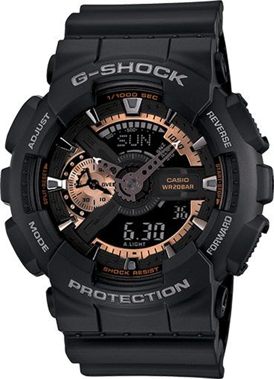 CASIO G-SHOCK ANA-DIGI XL 3D GA-110RG-1ACR