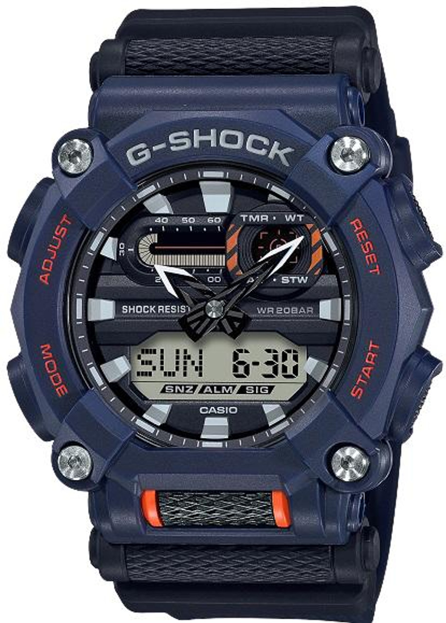 CASIO G-SHOCK ANA-DIGI 7 YEAR BATTERY GA-900-2A