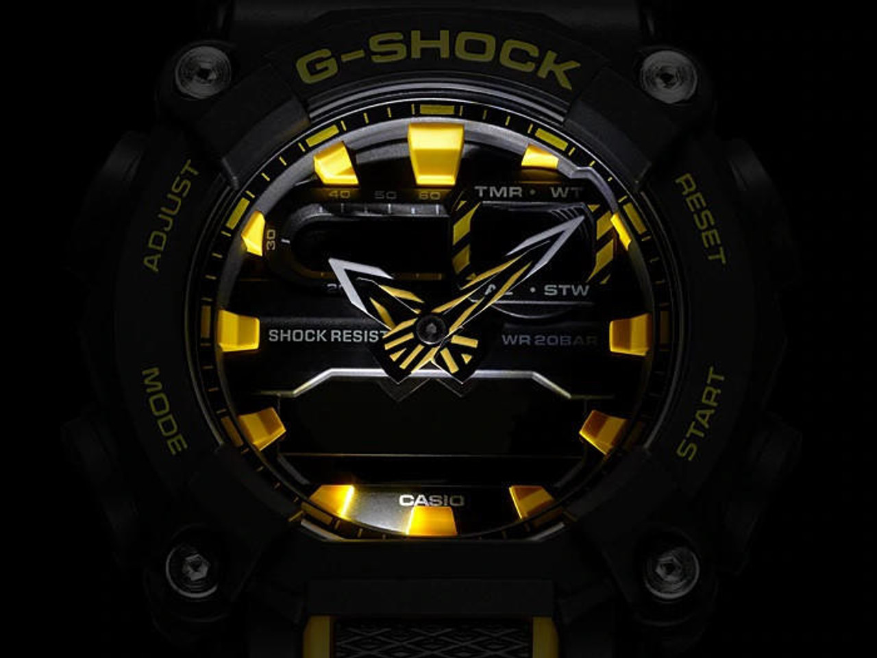 CASIO G-SHOCK ANA-DIGI 7 YEAR BATTERY GA-900A-1A9CR