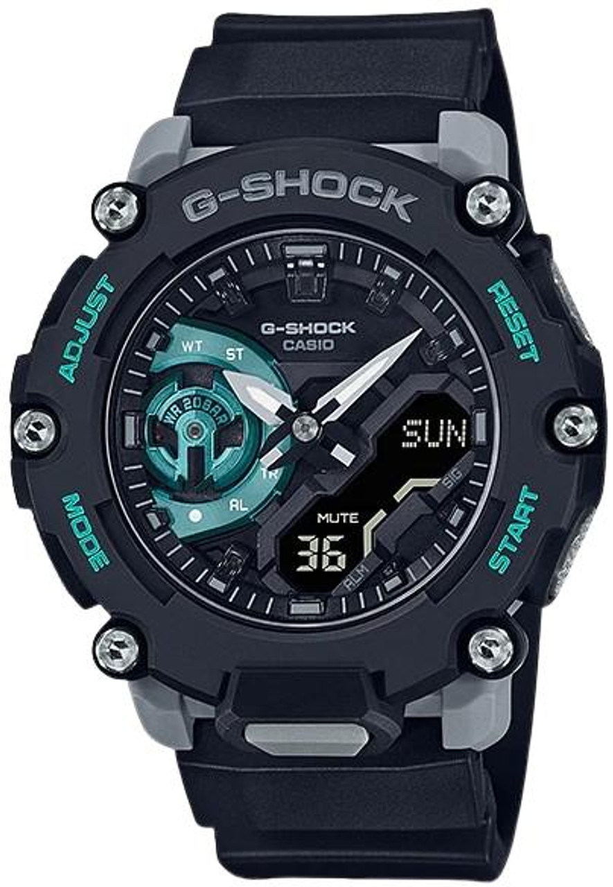 CASIO G-SHOCK G-CARBON ANA-DIGI HEAVY DUTY GA-2200M-1A