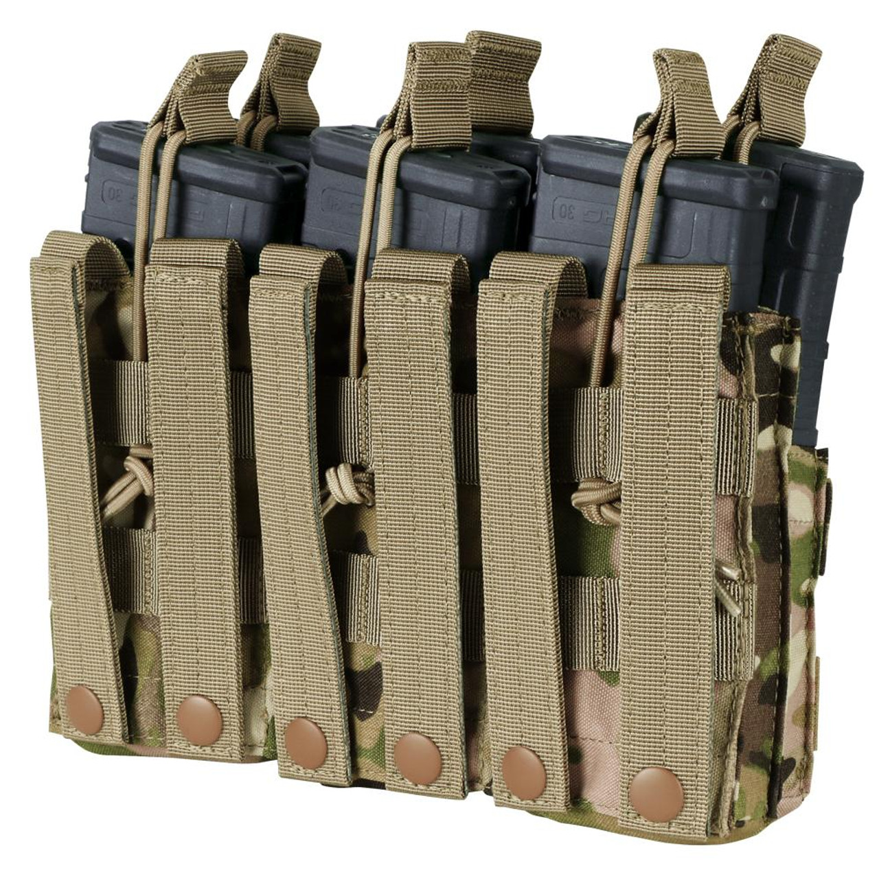 Condor Triple Stacker M4 Mag Pouch - Multicam 