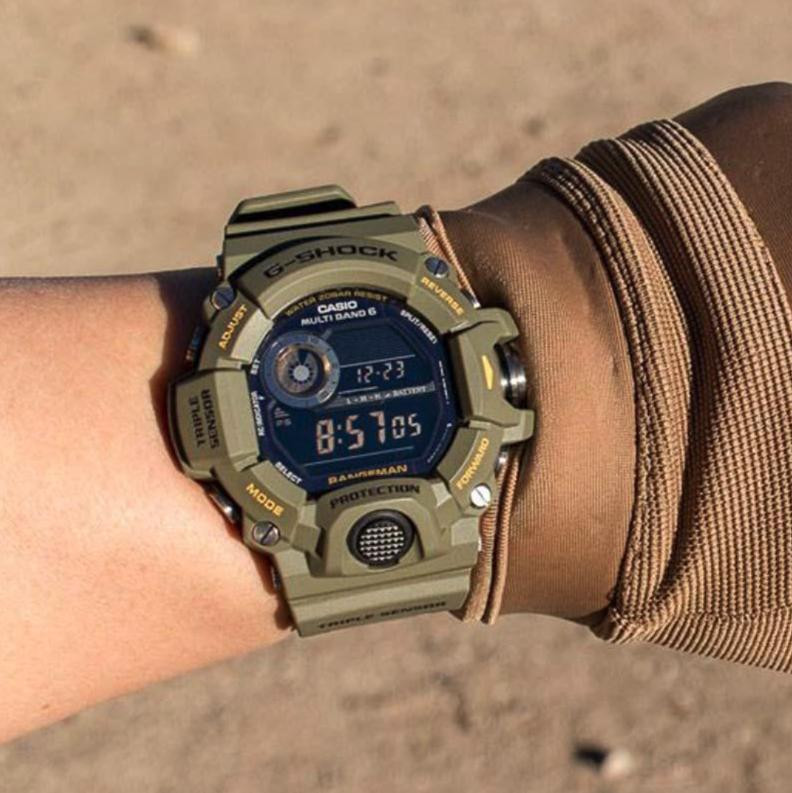 Casio G-SHOCK Rangeman GW-9400-3 Olive Green | USATAC