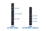 EGW CVA Centerfire / Accura V2 Picatinny Rail 0 MOA