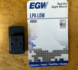 Blemished:  LPA-Low Sight Mount (fits Burris FastFire, Docter, Viridian RFX25)