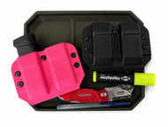 Customer Spotlight: USATAC Hot Pink & Black double stack dual mag pouch 9MM