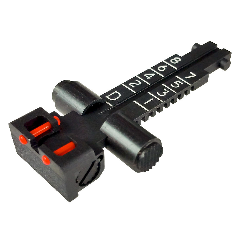 AK Variant Kensight Rifle REAR Sight with fiber optic inserts 100m800m