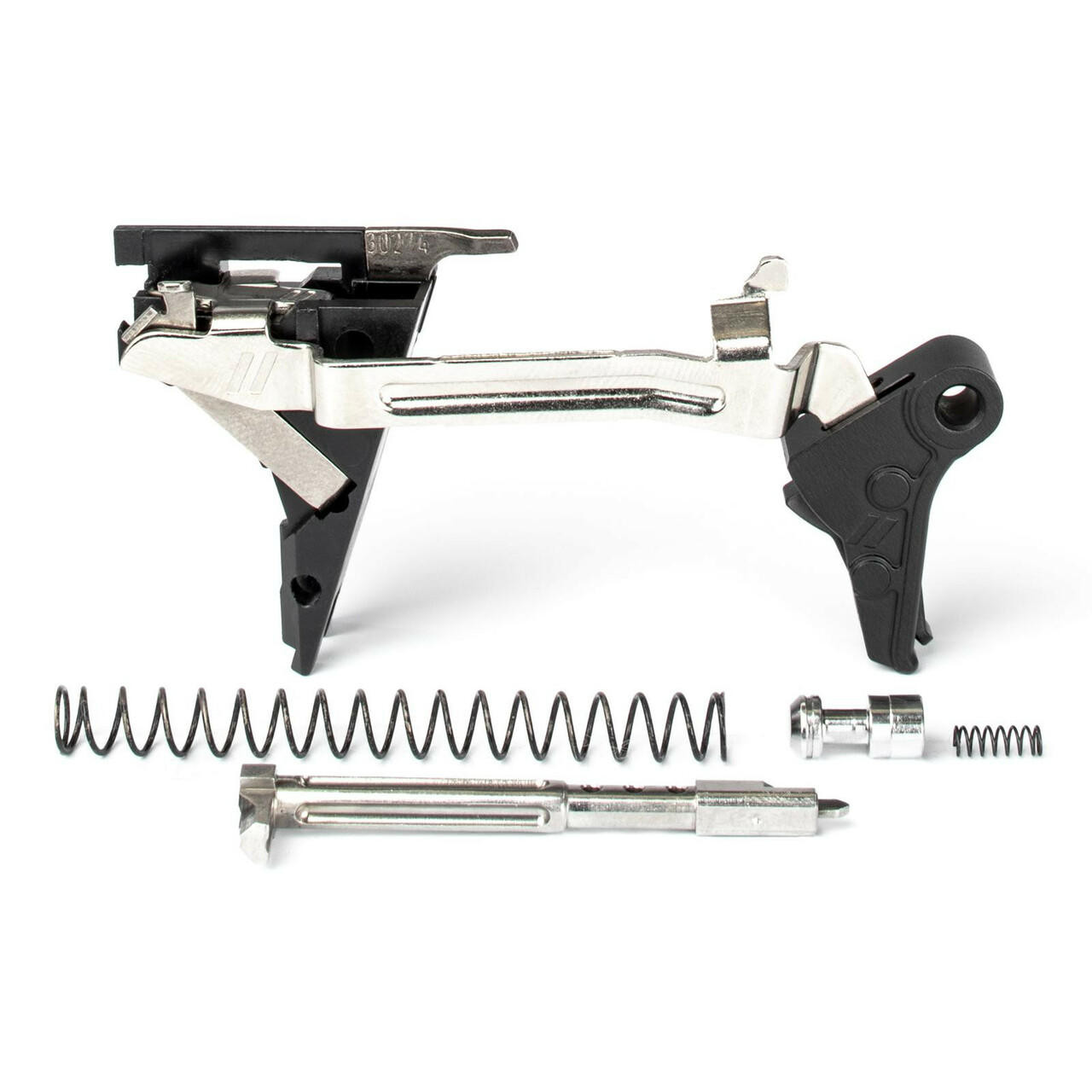 ZEV Pro Flat Face Trigger Ultimate Kit For Glock 4th Gen, 9Mm, Blk/Blk