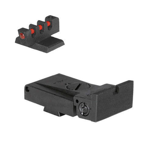 Kensight Kensight 1911 LPA Squared Blade Sight Set W/ 0.200 Tall Fiber Optic Flat Front Sight