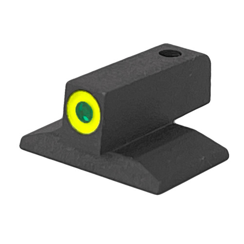 Kensight Kensight ProGlo  - Tritium Night Sight w/Lumi GREEN Outline, Flat Base