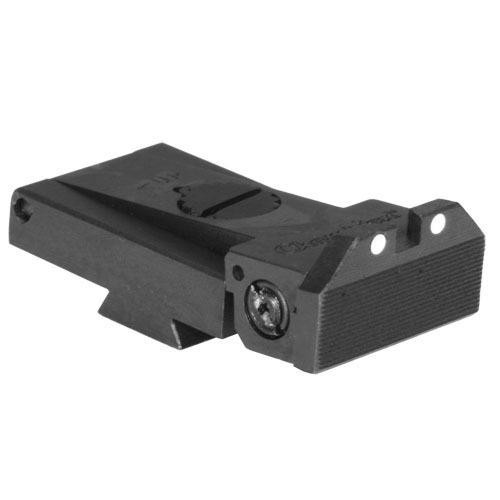 Kensight Kensight Target 1911 Sights White Dot Rear Sight with Beveled Blade - Fits LPA TRT  Sight Dovetail Cut
