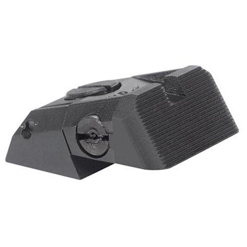 Kensight Kensight DAS 1911 Sights Fully Adjustable Rear Combat Sight, Serrated Blade - Fits Novak LoMount  Sight Dovetail Cut