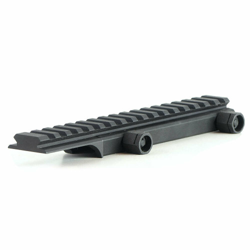 Kensight Kensight Low-Profile Heavy Duty Picatinny to Picatinny Steel Riser Rail, MIL-STD-1913 .05 1/2 inch riser with Square Crossbolts